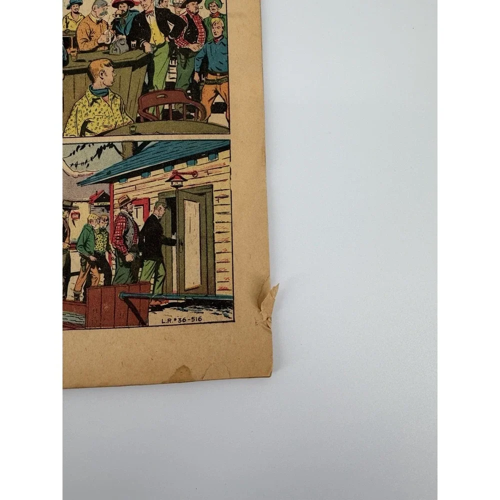 Dell Comics The Lone Ranger #36 1951 Golden Age Vintage Comic Lone Ranger 10¢